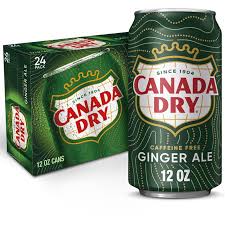 Canada Dry Ginger 24pk/12oz Cans
