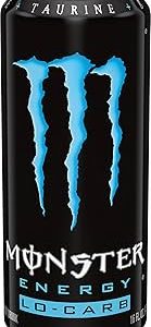 Monster Lo-Carb  (Blue)  24/16oz