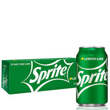 Sprite 12pk  de 12 onzas en latas