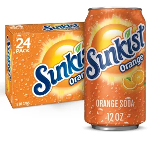 Sunkist 24/12oz en latas